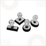 ⁦ختم كريستال مستطيل تحبير ذاتي⁩ - الصورة ⁦4⁩