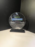 ⁦درع كريستال فاخر 15سم#294⁩ - الصورة ⁦3⁩