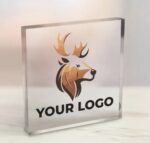 ⁦مربع اكرليك سماكة 20ملم مقاس 10×10سم⁩ - الصورة ⁦2⁩