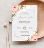 ⁦بطاقة دعوة اكرليك ابيض⁩ - الصورة ⁦4⁩