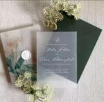 ⁦بطاقة دعوة اكرليك ثلجي⁩ - الصورة ⁦2⁩