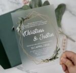 ⁦بطاقة دعوة اكرليك ثلجي⁩ - الصورة ⁦3⁩