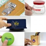 ⁦طباعة ستيكرات ذهبي  او فضي UV DTF  حسب التصميم⁩ - الصورة ⁦14⁩