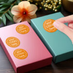 ⁦طباعة ملصقات ( استيكرات 3×3 سم ) عدد 1000 ملصق⁩ - الصورة ⁦6⁩