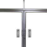 ⁦لوحة ألمنيوم إرشادية للأبواب (5×13 سم)  عدد 2🚪⁩ - الصورة ⁦7⁩