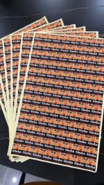 ⁦طباعة ملصقات ( استيكرات 3×3 سم ) عدد 1000 ملصق⁩ - الصورة ⁦4⁩