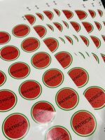 ⁦طباعة ملصقات ( استيكرات  5×5 سم ) عدد 1000 ملصق⁩ - الصورة ⁦6⁩