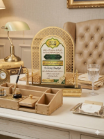 درع فاخر اكرليك بزخارف فاخرة كبير#102