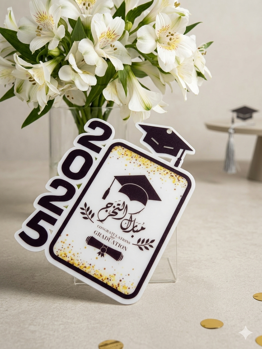 1773984363395 تعليقة تخرج بالاسم والسنة ( اقل كمية 10 ) #59 - الصورة 1