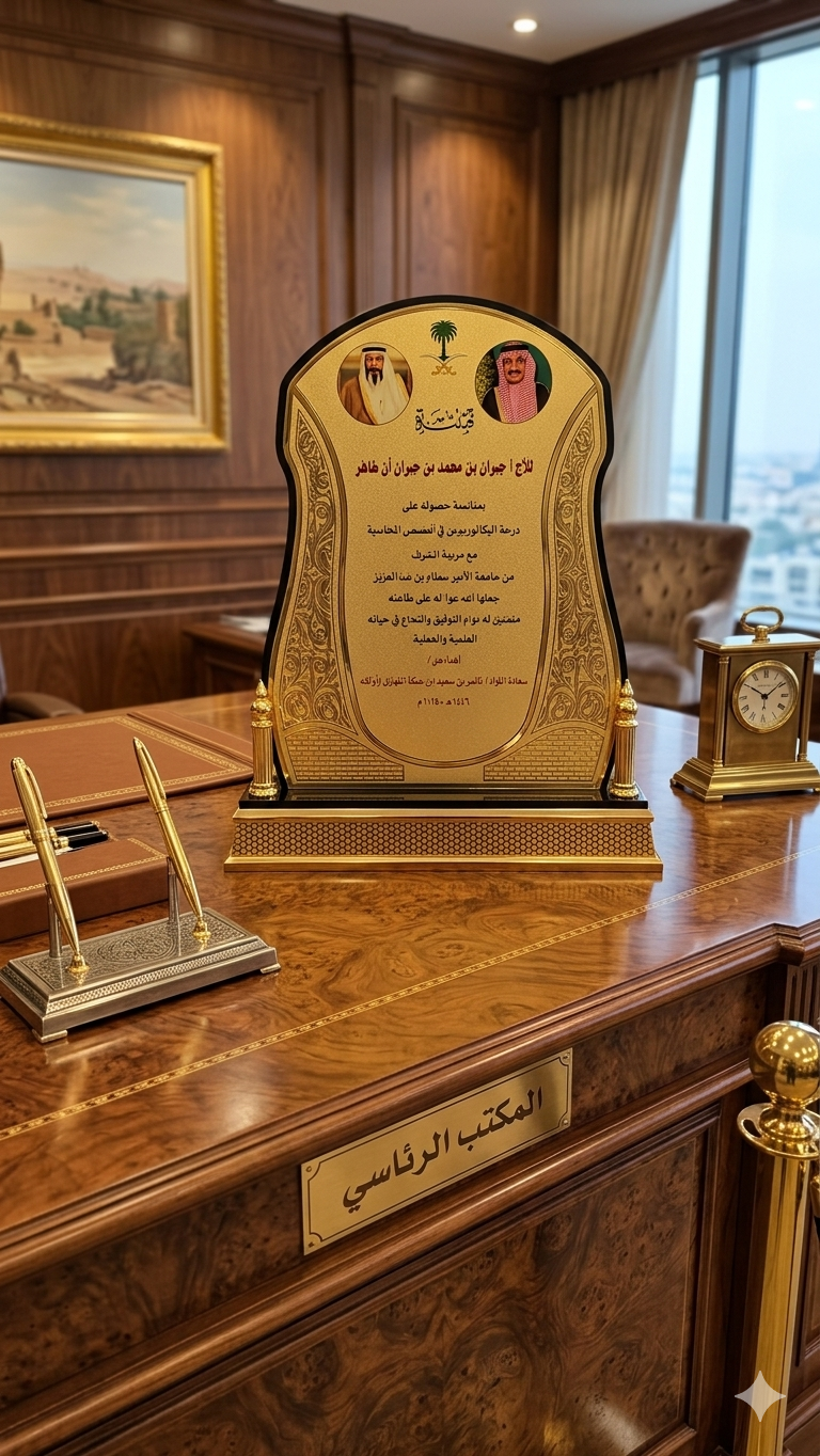 1774012642223 درع كلاسيكي بزخارف اسلامية كبير#95 - الصورة 1