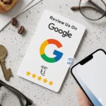 بطاقة تقييم قوقل ماب بتقنية NFC