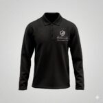 ⁦طباعة قميص بولو كلاسيك كم طويل⁩ - الصورة ⁦4⁩