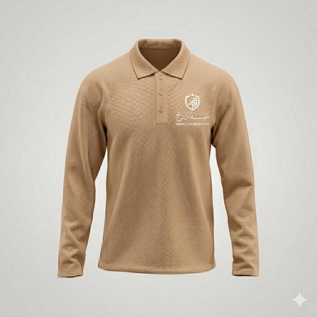 1774455334931 طباعة قميص بولو كلاسيك كم طويل - الصورة 1