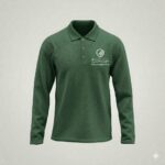 ⁦طباعة قميص بولو كلاسيك كم طويل⁩ - الصورة ⁦2⁩