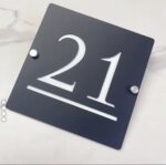 ترقيم شقق ومكاتب10 ×10 سم