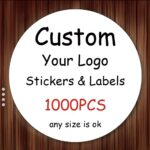 طباعة ملصقات ( استيكرات 4×4 سم ) عدد 1000 ملصق