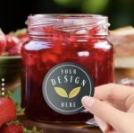 ⁦طباعة ملصقات ( استيكرات  5×5 سم ) عدد 1000 ملصق⁩ - الصورة ⁦7⁩